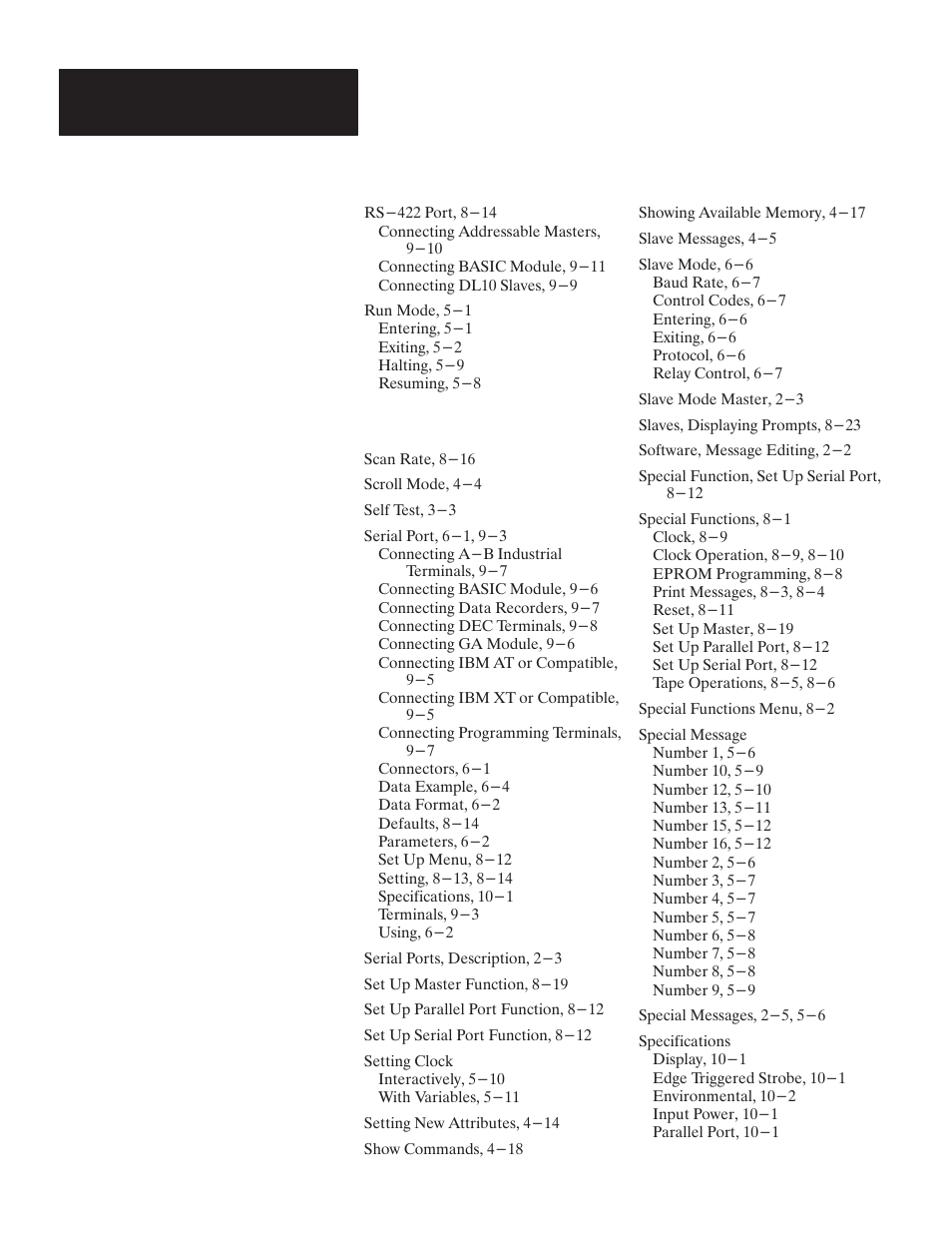 Rockwell Automation 2706 DL20 SERIES G USER MANUAL User Manual | Page 183 / 186