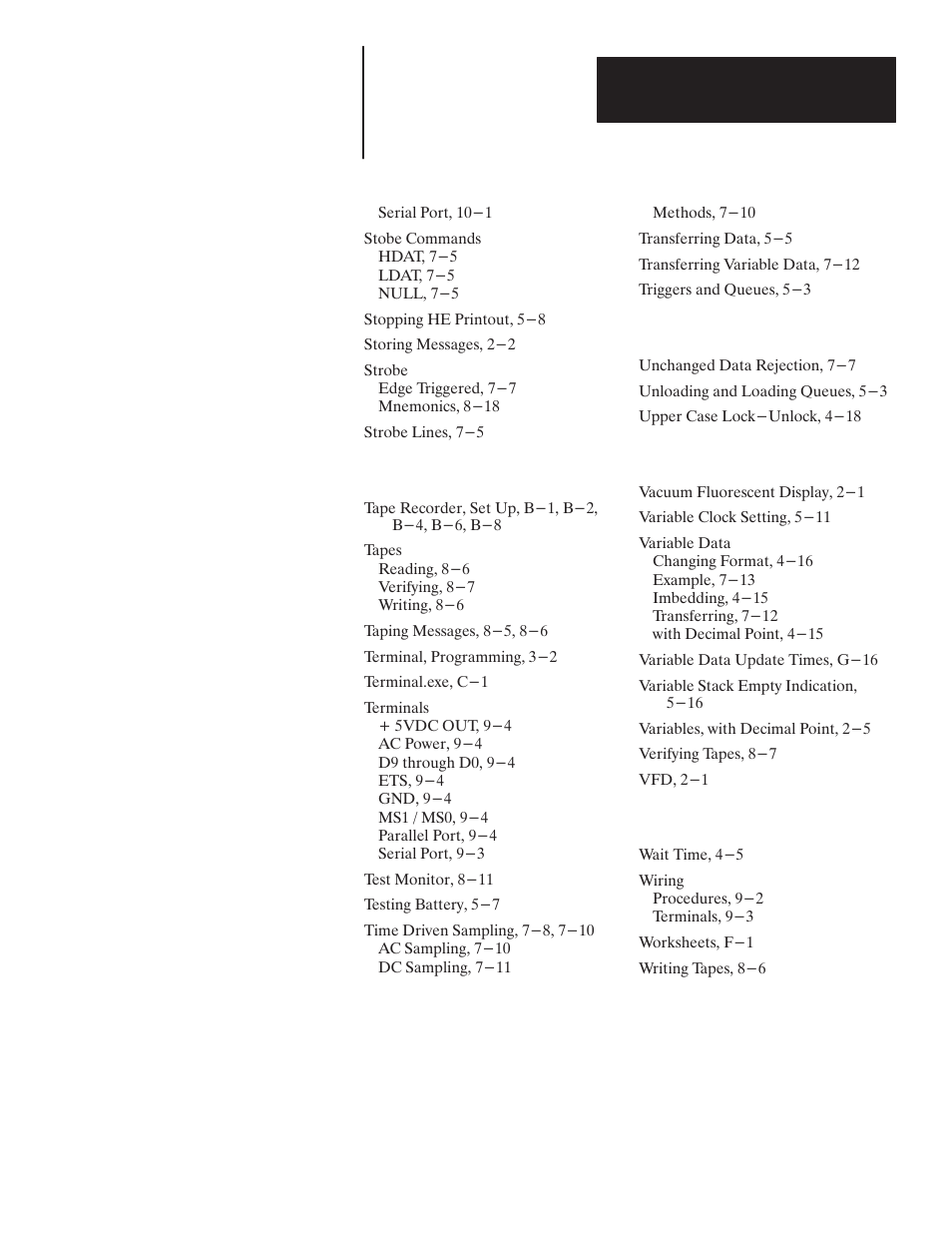 Rockwell Automation 2706 DL20 SERIES G USER MANUAL User Manual | Page 184 / 186