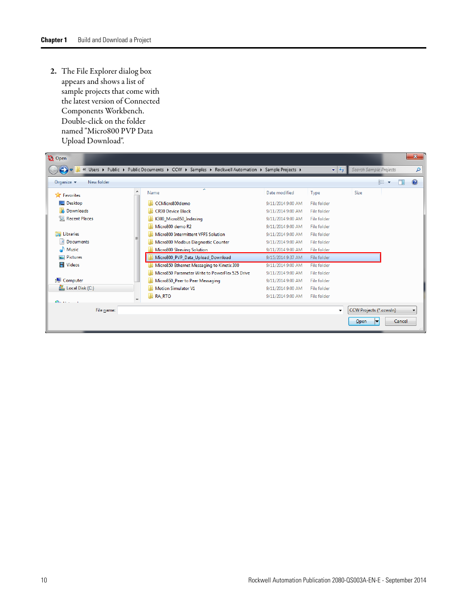 Rockwell Automation 2080-LC50 Micro800 Programmable Controllers: Getting Started with PanelView Plus User Manual | Page 10 / 62