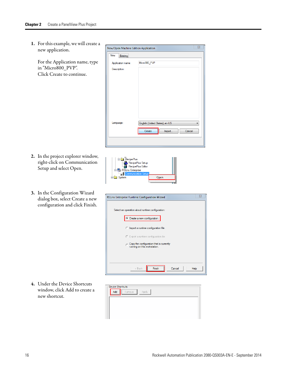 Rockwell Automation 2080-LC50 Micro800 Programmable Controllers: Getting Started with PanelView Plus User Manual | Page 16 / 62