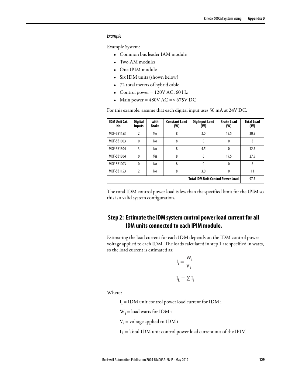 Rockwell Automation MDF-SB1304F Kinetix 6000M Integrated Drive-Motor System User Manual | Page 129 / 144