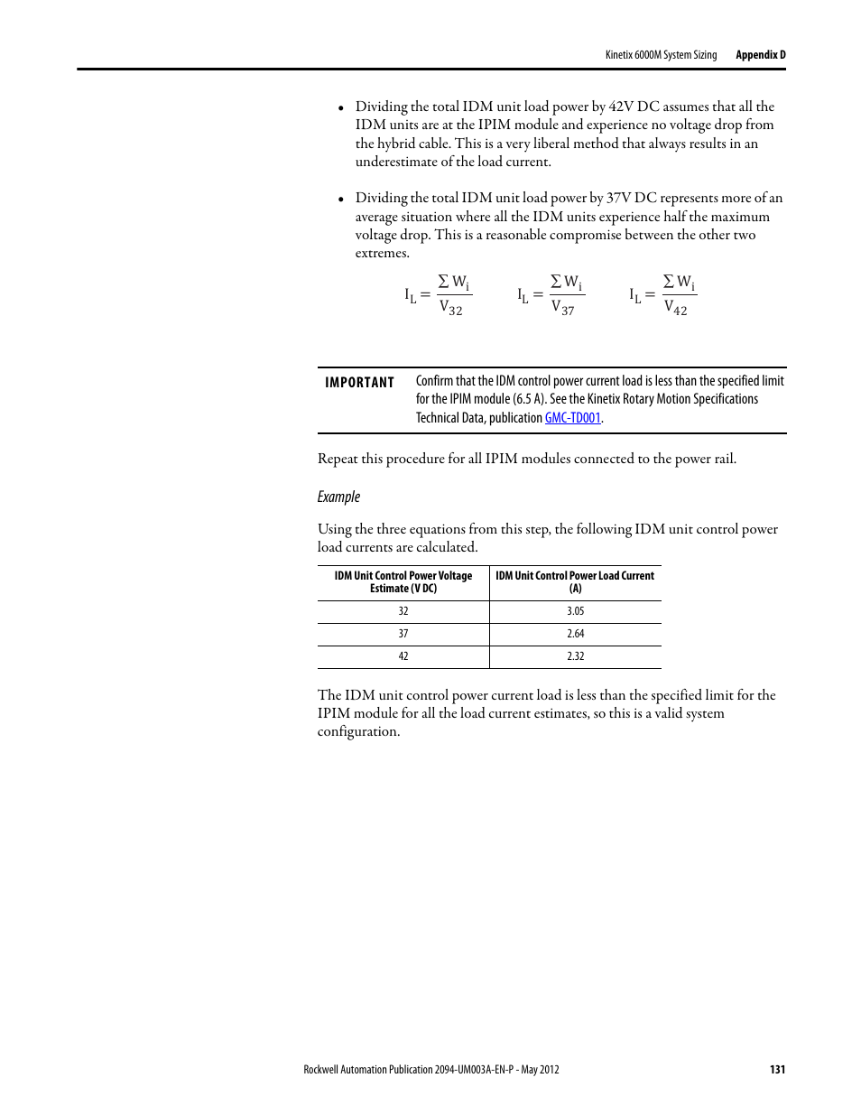 Rockwell Automation MDF-SB1304F Kinetix 6000M Integrated Drive-Motor System User Manual | Page 131 / 144