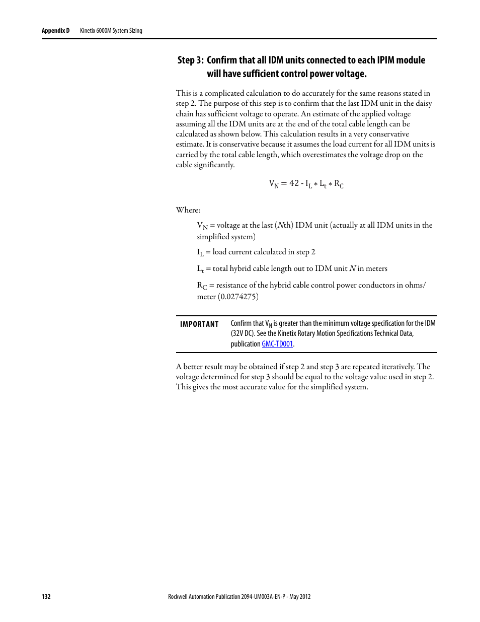 Rockwell Automation MDF-SB1304F Kinetix 6000M Integrated Drive-Motor System User Manual | Page 132 / 144