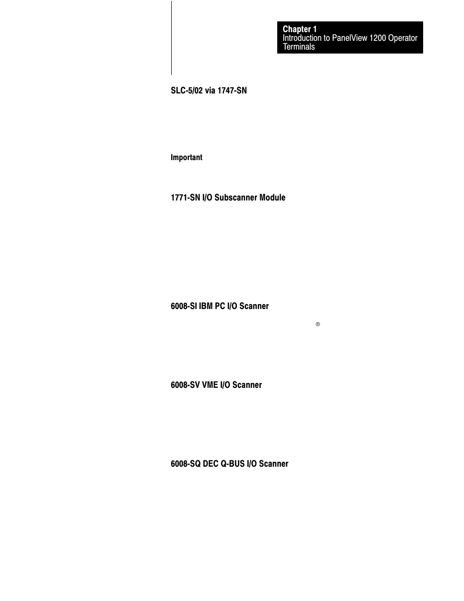 1ć19 | Rockwell Automation 2711-KA1_KC1_TA1_TA4_TC1_TC4 PanelView Terminals for DOS/Windows User Manual | Page 29 / 103