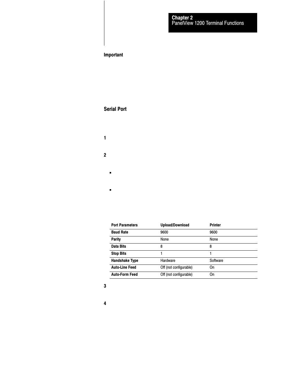 Rockwell Automation 2711-KA1_KC1_TA1_TA4_TC1_TC4 PanelView Terminals for DOS/Windows User Manual | Page 36 / 103