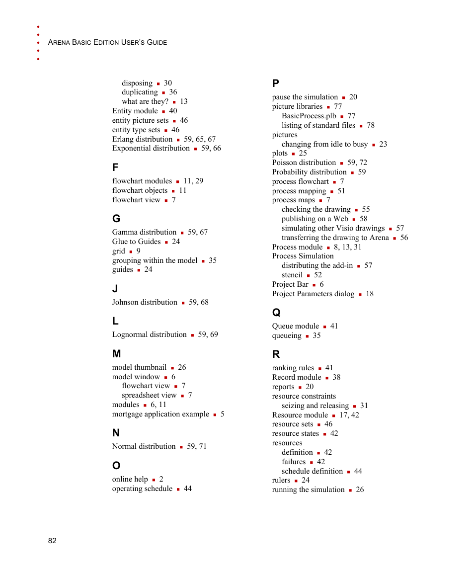 Rockwell Automation Arena Basic Edition Users Guide User Manual | Page 88 / 90
