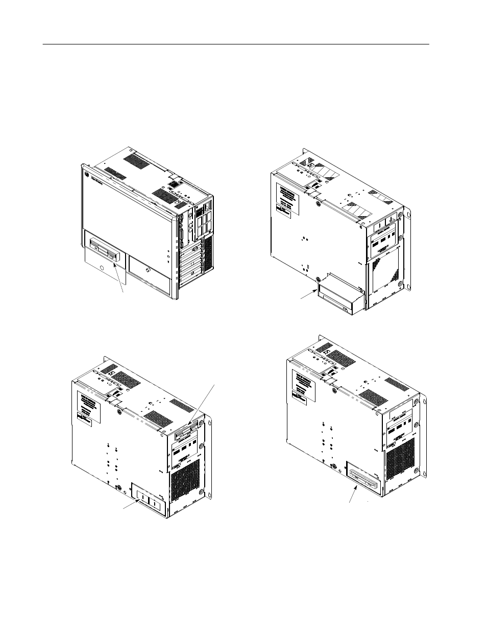 Mounting options | Rockwell Automation 6180 Removable Media CD ROM Floppy Drives (for 6180 Industrial Computers) User Manual | Page 2 / 8