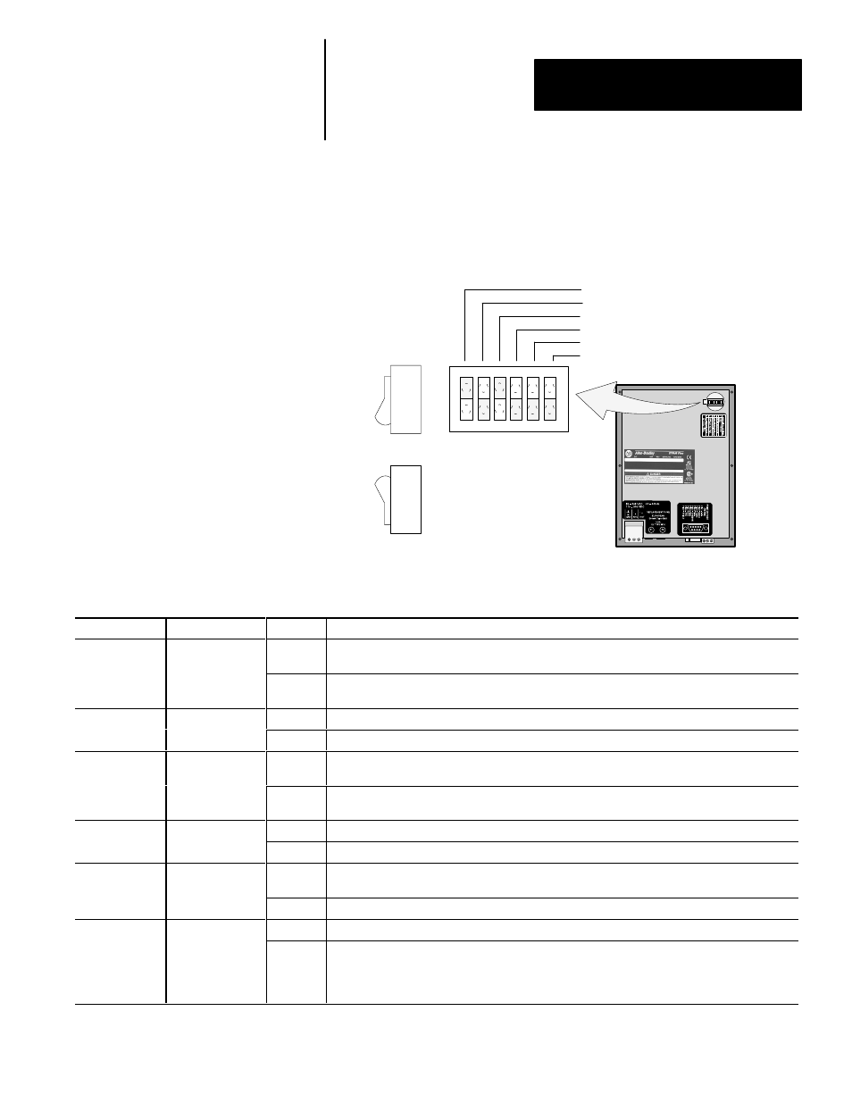 Dip switches | Rockwell Automation 2707-L40X_L8X_V40X DTAM Plus Operator Interface Module Installation Instructions User Manual | Page 17 / 154