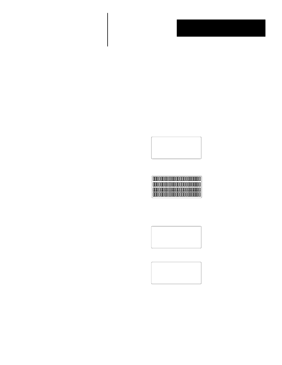 Powerup sequence, Powerup sequence (dip switch sw-1 on) | Rockwell Automation 2707-L40X_L8X_V40X DTAM Plus Operator Interface Module Installation Instructions User Manual | Page 29 / 154