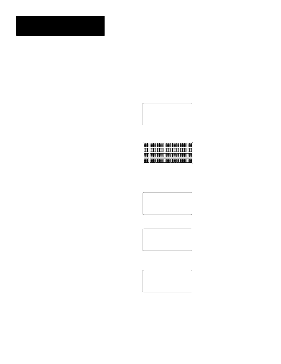 Powerup sequence (dip switch sw-1 off) | Rockwell Automation 2707-L40X_L8X_V40X DTAM Plus Operator Interface Module Installation Instructions User Manual | Page 30 / 154