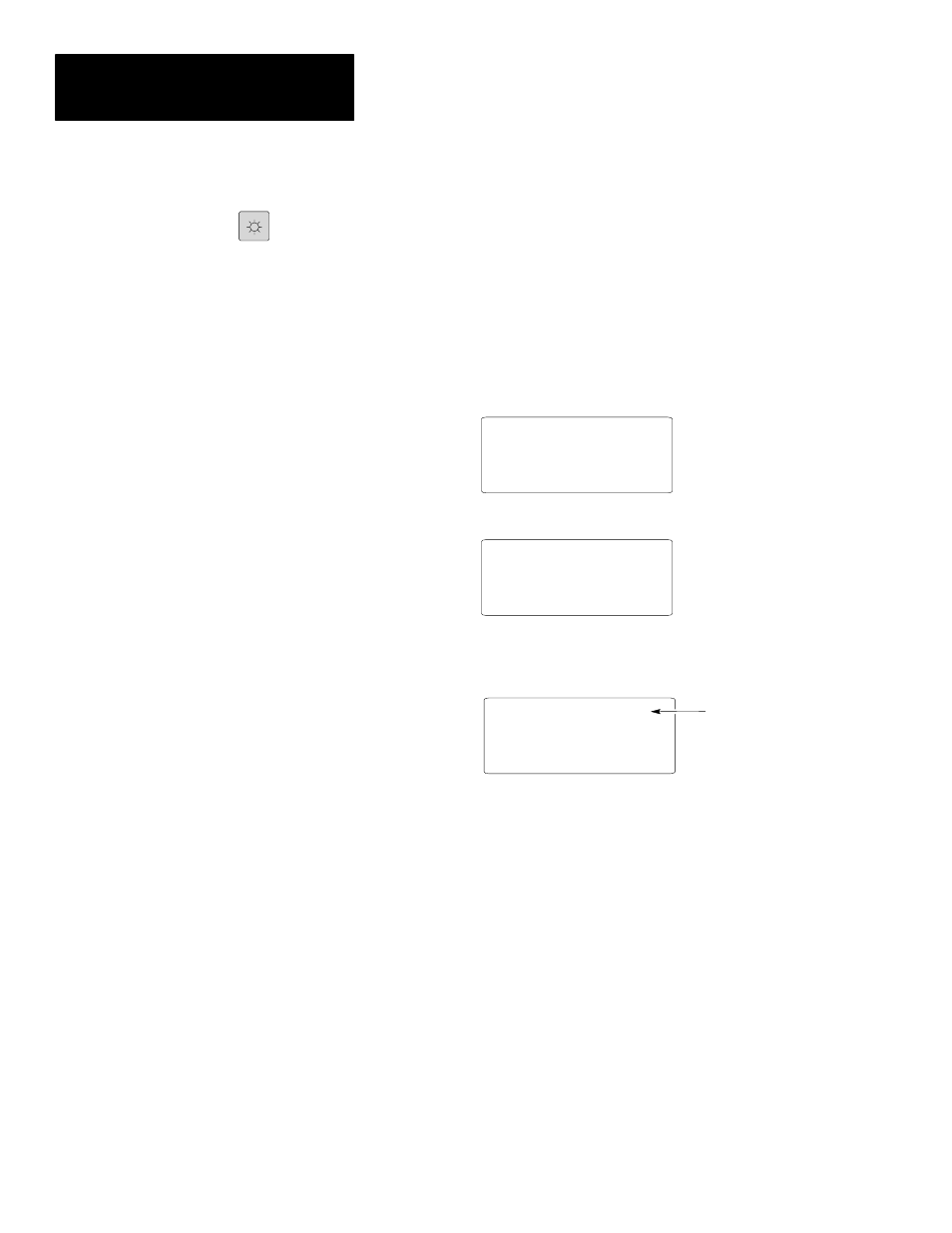 Adjusting the display brightness | Rockwell Automation 2707-L40X_L8X_V40X DTAM Plus Operator Interface Module Installation Instructions User Manual | Page 54 / 154