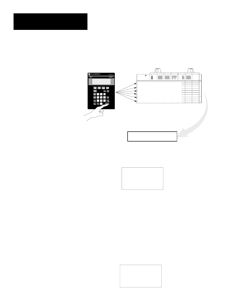Recipe screens, Recipe screens alarm screens | Rockwell Automation 2707-L40X_L8X_V40X DTAM Plus Operator Interface Module Installation Instructions User Manual | Page 68 / 154