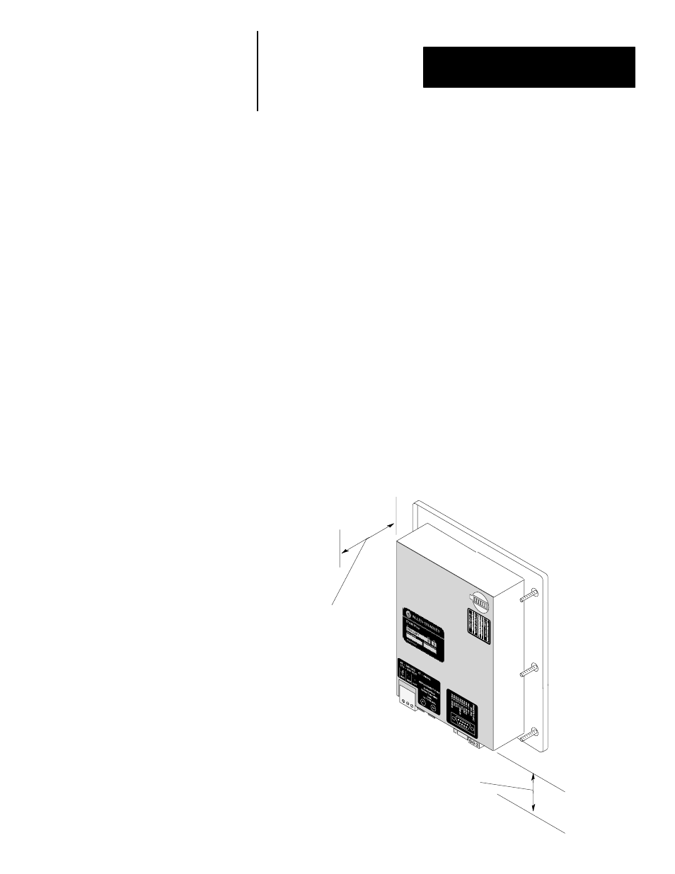 Enclosures, Equipment required, Clearances | Enclosures equipment required clearances | Rockwell Automation 2707-L40X_L8X_V40X DTAM Plus Operator Interface Module Installation Instructions User Manual | Page 71 / 154