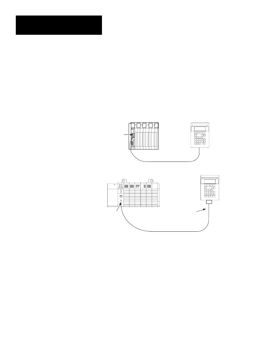 Connecting rs-232 devices | Rockwell Automation 2707-L40X_L8X_V40X DTAM Plus Operator Interface Module Installation Instructions User Manual | Page 78 / 154