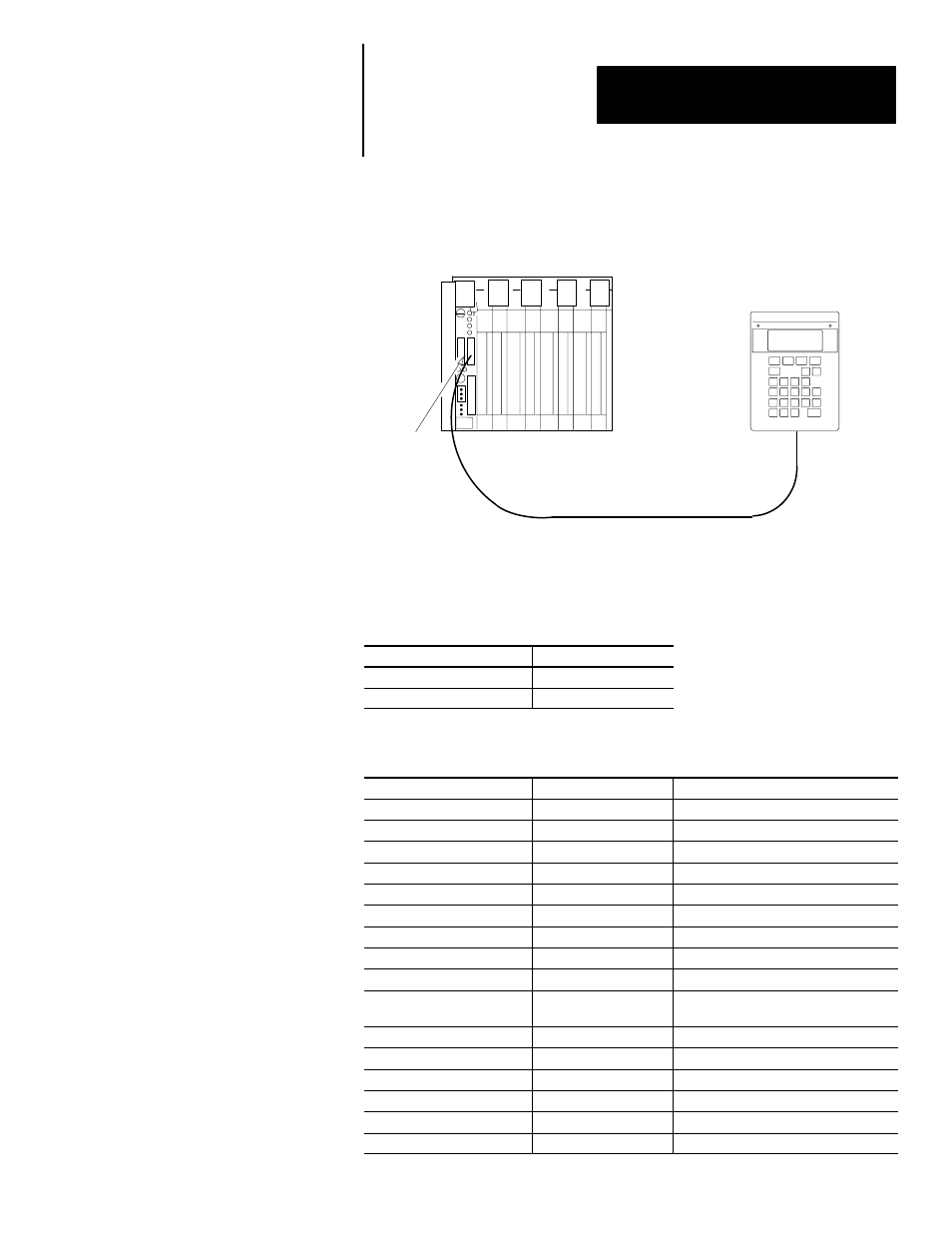 Rs-232 or rs-422 communications with a plc-5 | Rockwell Automation 2707-L40X_L8X_V40X DTAM Plus Operator Interface Module Installation Instructions User Manual | Page 83 / 154