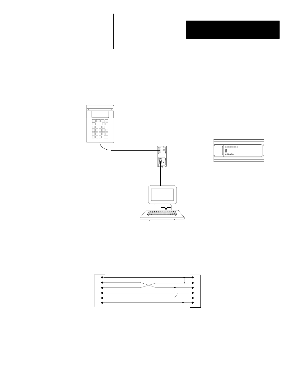 Rs-485 communications with a micrologix 1000 | Rockwell Automation 2707-L40X_L8X_V40X DTAM Plus Operator Interface Module Installation Instructions User Manual | Page 87 / 154