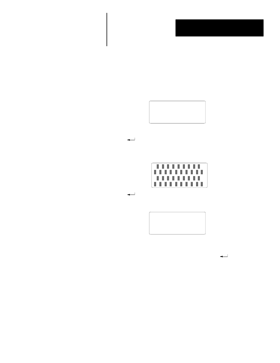 Display test | Rockwell Automation 2707-L40X_L8X_V40X DTAM Plus Operator Interface Module Installation Instructions User Manual | Page 95 / 154
