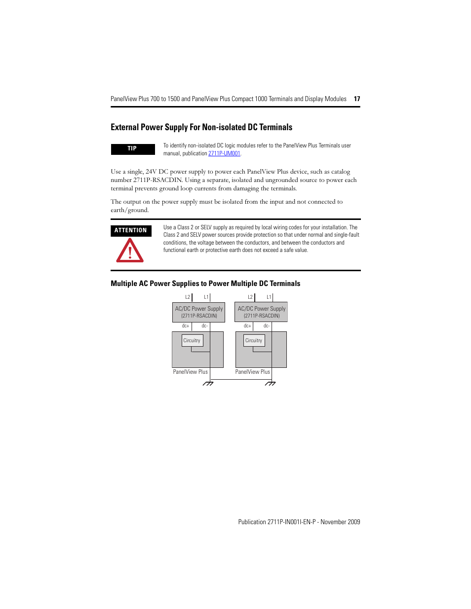 Rockwell Automation 2711PC-T10C4D1 PanelView Plus Terminals and Display Modules User Manual | Page 17 / 32