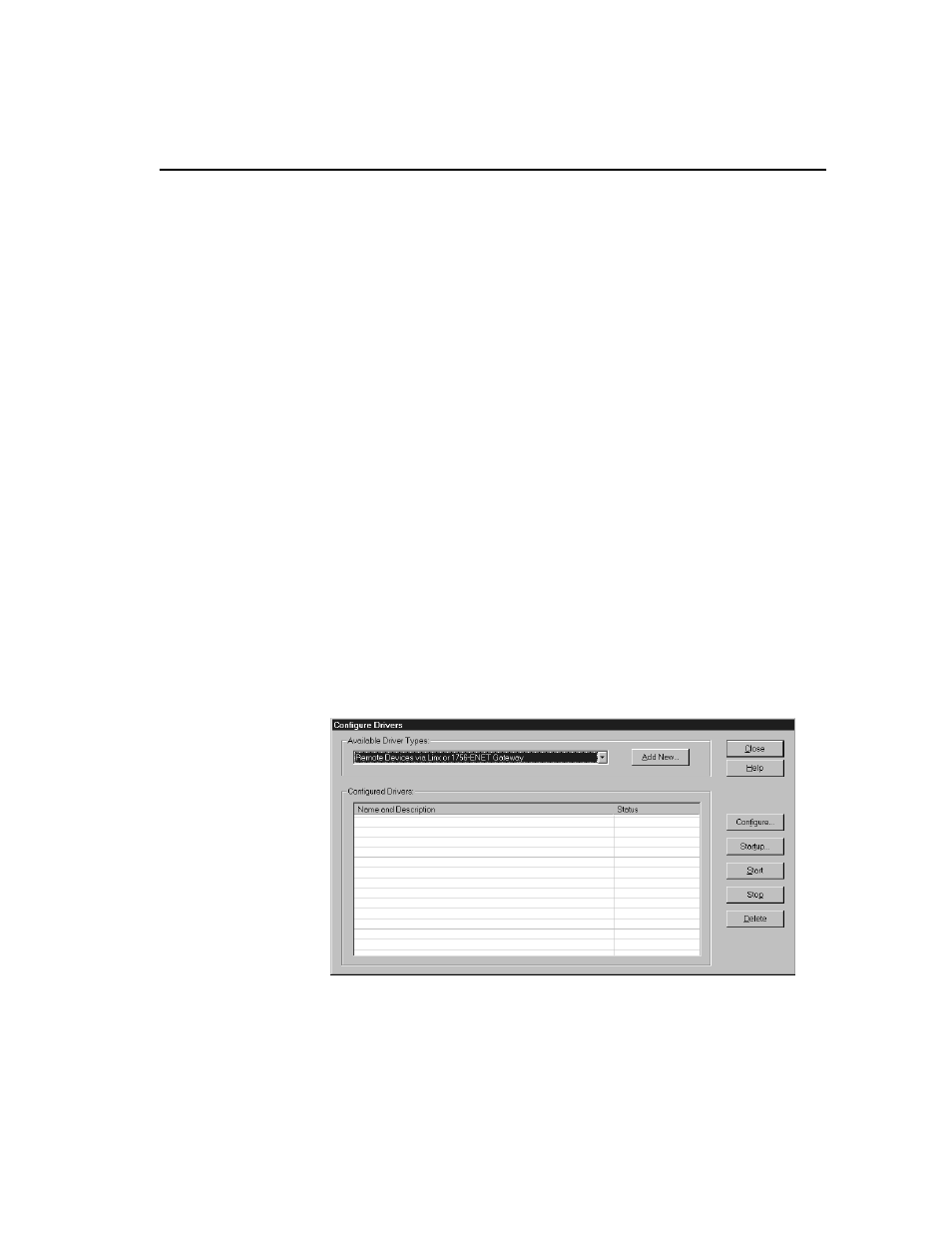 Configuring rslinx, Configuring rslinx -3 | Rockwell Automation 9303 DRIVE TOOLS 32 VER 2.50 GETTING STARTED User Manual | Page 109 / 164