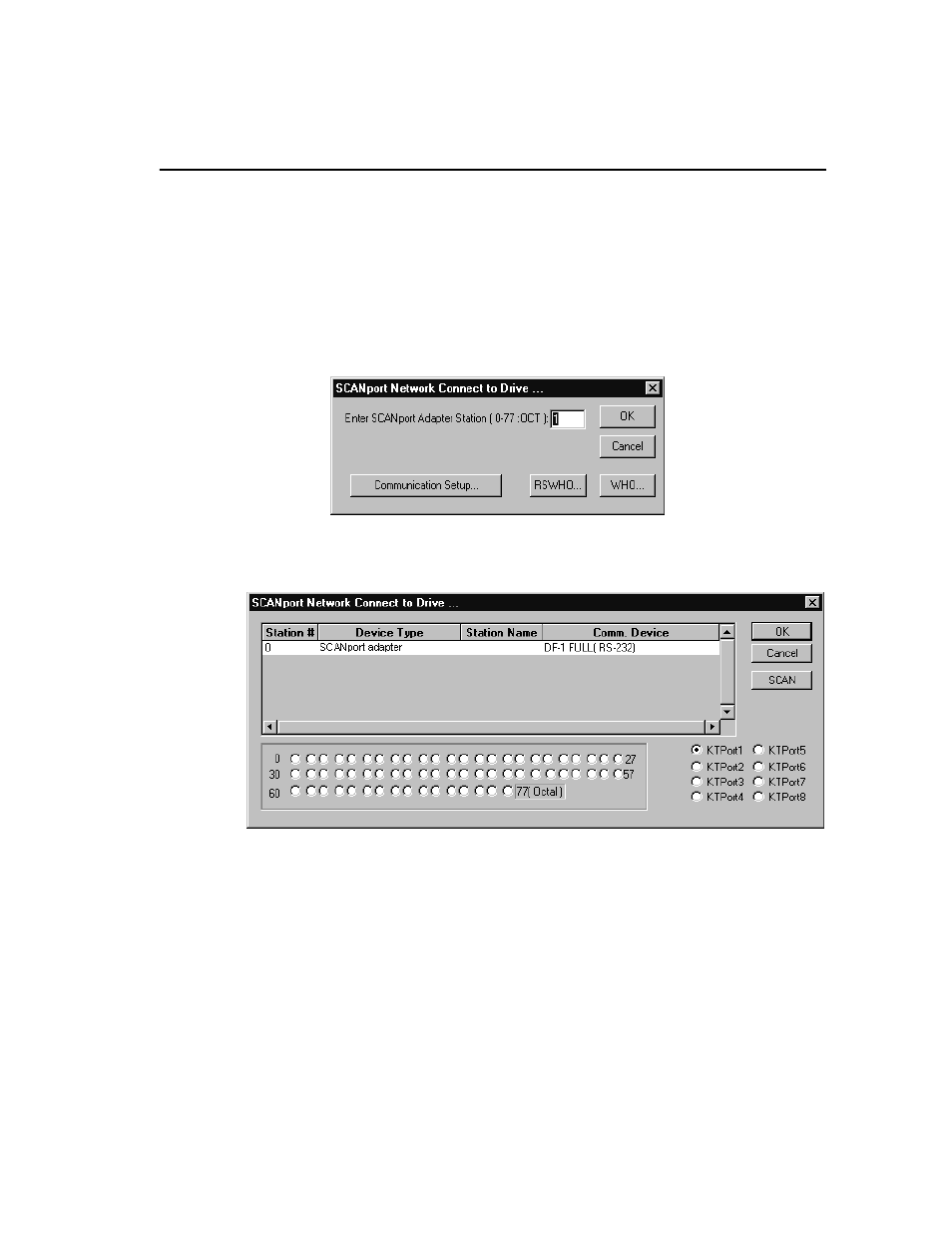 Connecting to the drive, Connecting to the drive -9 | Rockwell Automation 9303 DRIVE TOOLS 32 VER 2.50 GETTING STARTED User Manual | Page 123 / 164