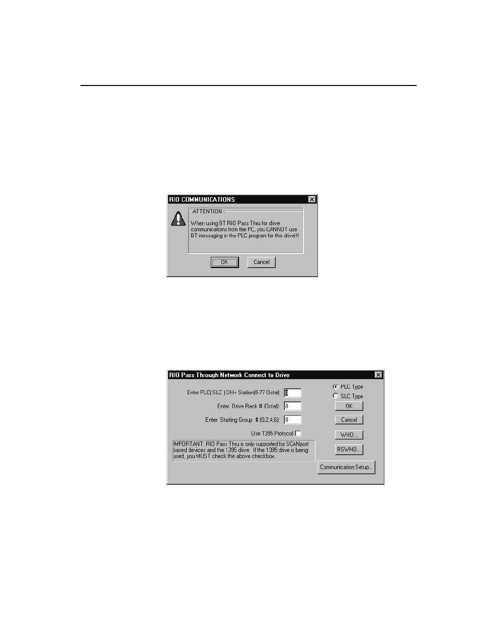 Rockwell Automation 9303 DRIVE TOOLS 32 VER 2.50 GETTING STARTED User Manual | Page 55 / 164