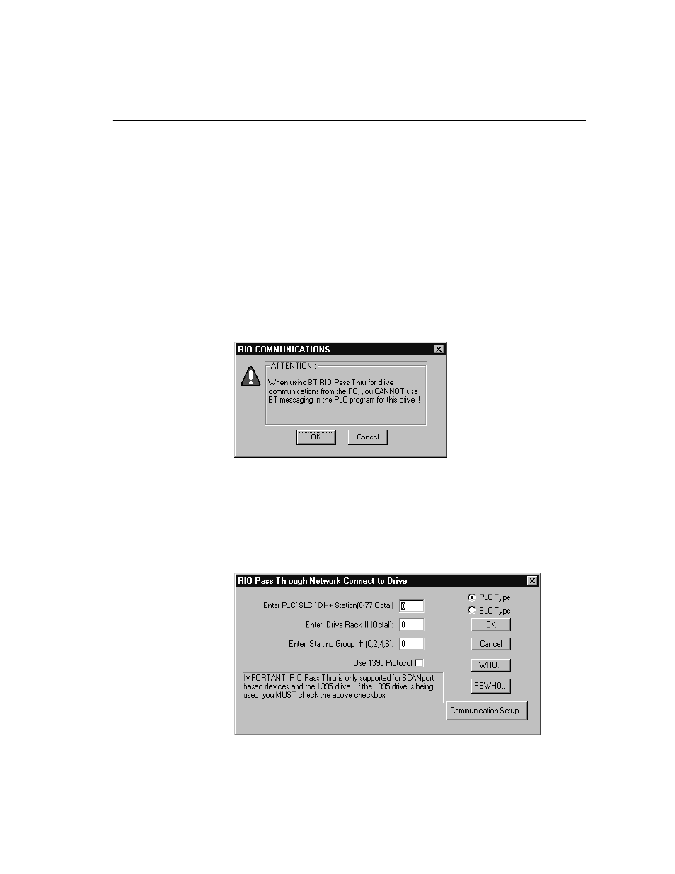 Rockwell Automation 9303 DRIVE TOOLS 32 VER 2.50 GETTING STARTED User Manual | Page 59 / 164