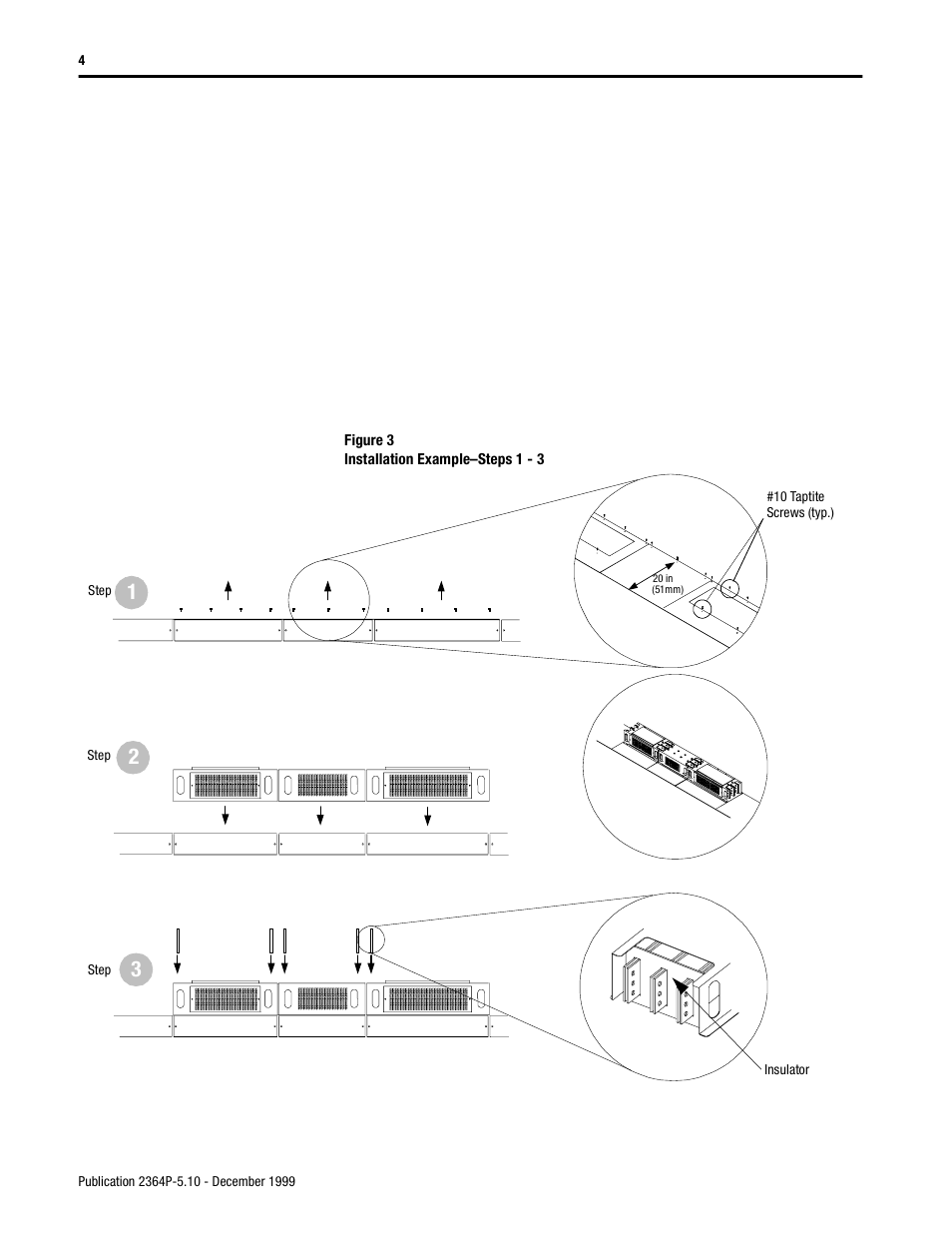 Rockwell Automation 2364P Overhead Bus for Bulletin 2300 MCCs User Manual | Page 4 / 8