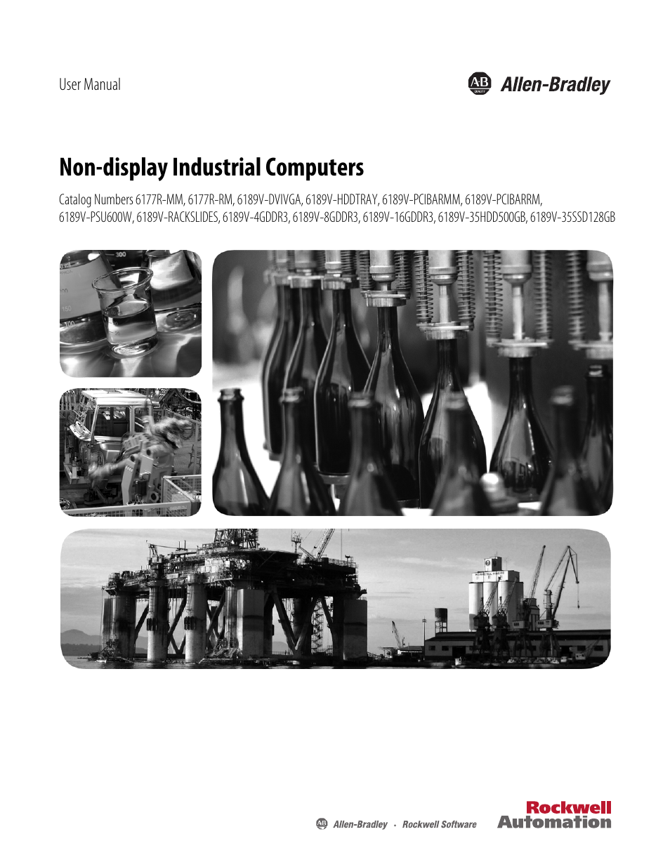 Rockwell Automation 6189V-xxxx Non-display Industrial Computers User Manual User Manual | 108 pages