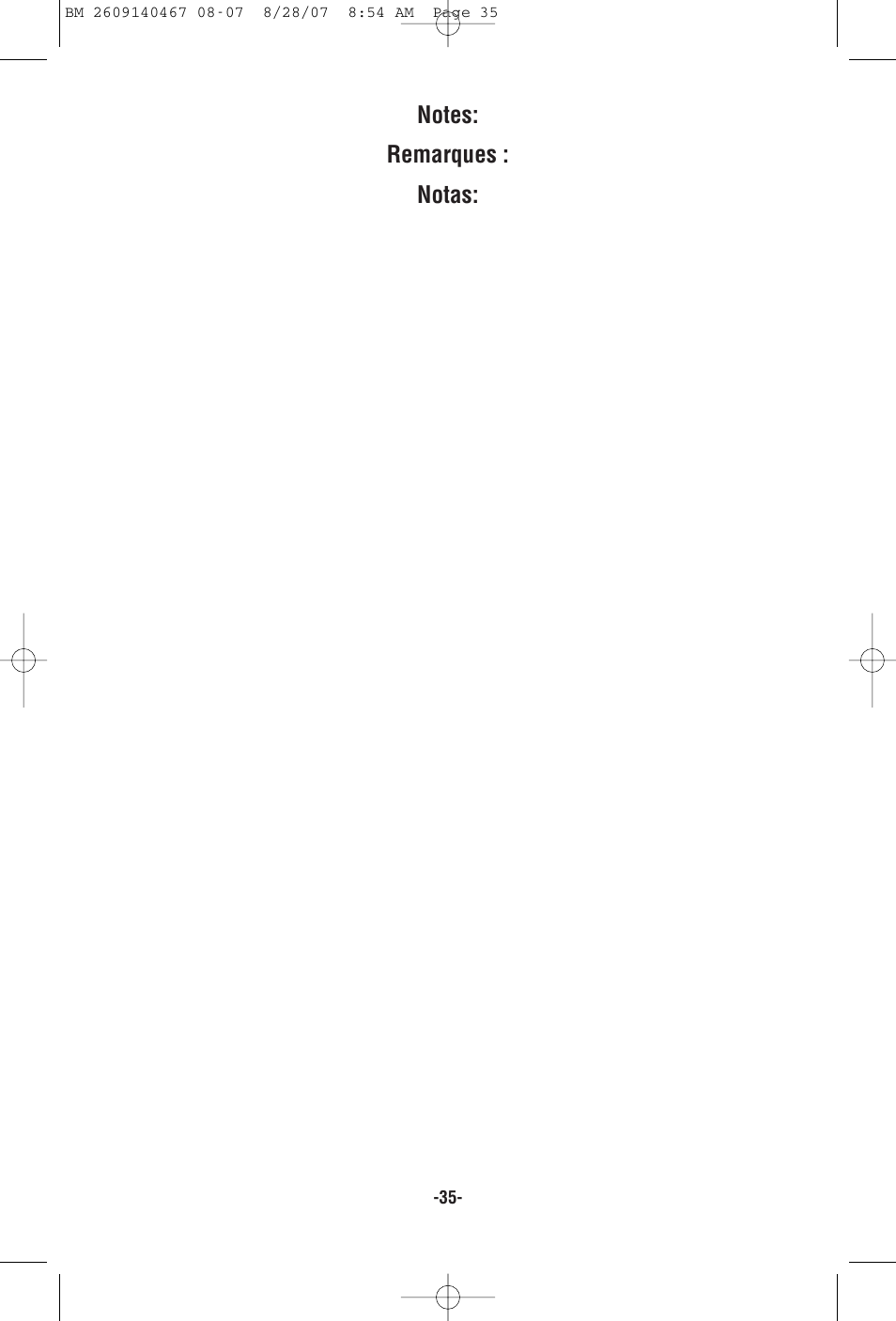Bosch ROS10 User Manual | Page 35 / 36