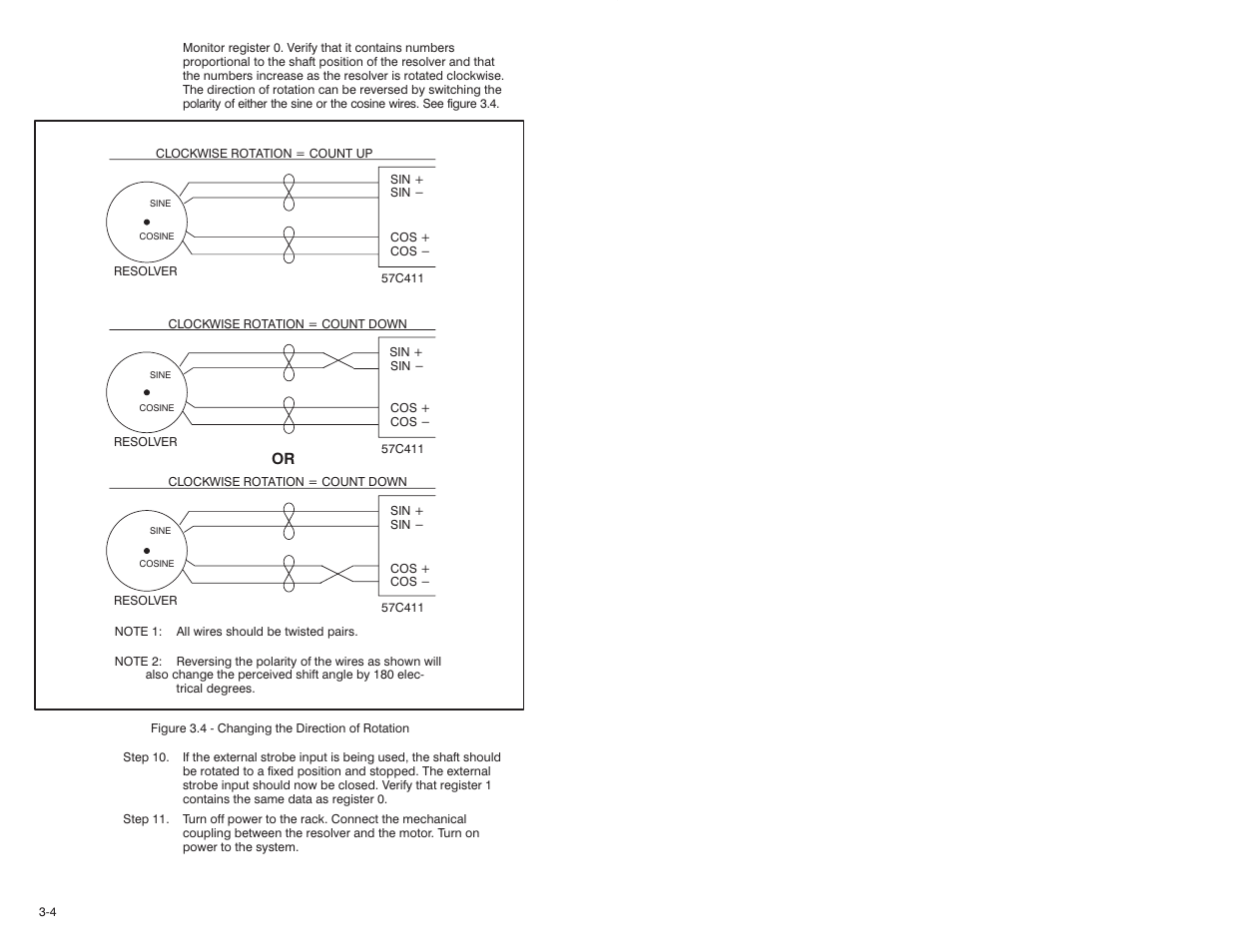 Rockwell Automation 57C411 Resolver Input Module User Manual | Page 16 / 46