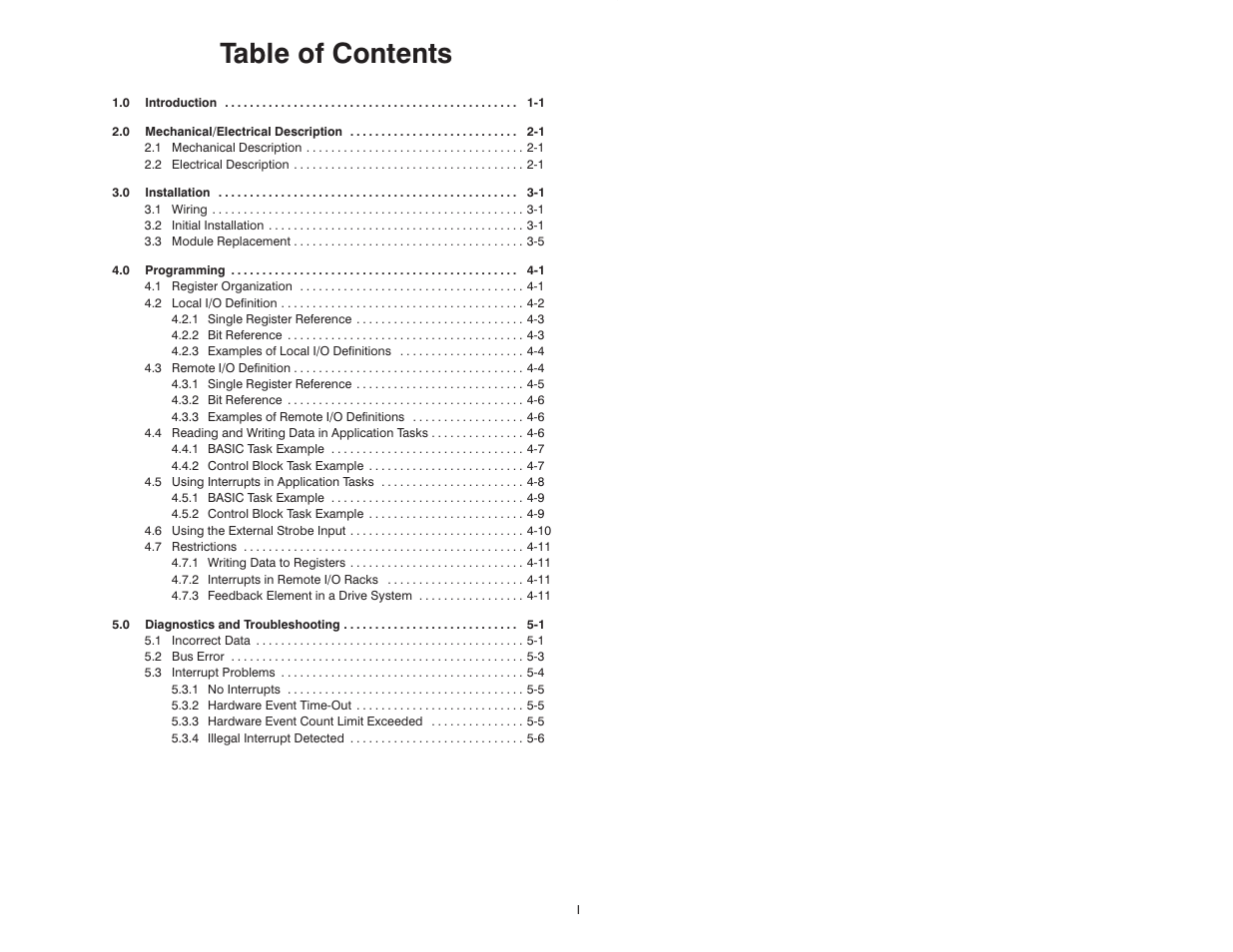 Rockwell Automation 57C411 Resolver Input Module User Manual | Page 3 / 46