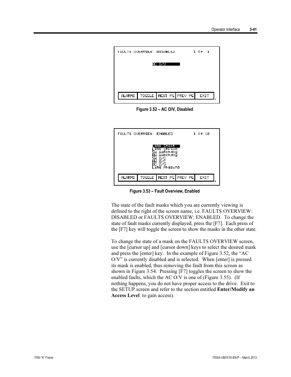 Rockwell Automation 7000A PowerFlex Medium Voltage AC Drive (A Frame) - ForGe Control (PanelView 550) User Manual | Page 101 / 222