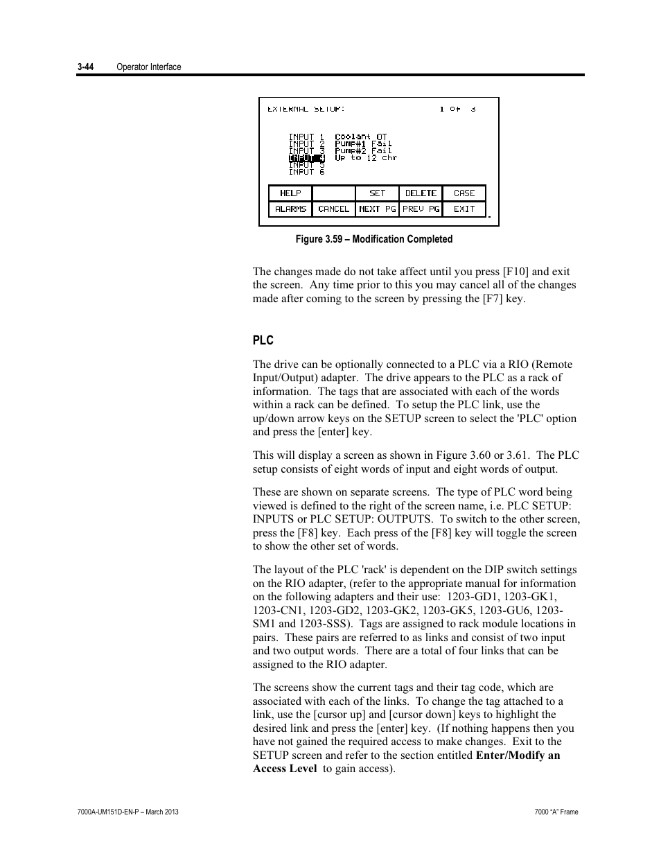 Rockwell Automation 7000A PowerFlex Medium Voltage AC Drive (A Frame) - ForGe Control (PanelView 550) User Manual | Page 104 / 222