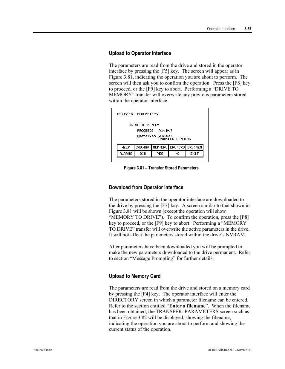 Rockwell Automation 7000A PowerFlex Medium Voltage AC Drive (A Frame) - ForGe Control (PanelView 550) User Manual | Page 117 / 222