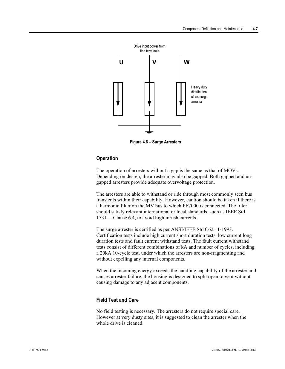 Rockwell Automation 7000A PowerFlex Medium Voltage AC Drive (A Frame) - ForGe Control (PanelView 550) User Manual | Page 133 / 222