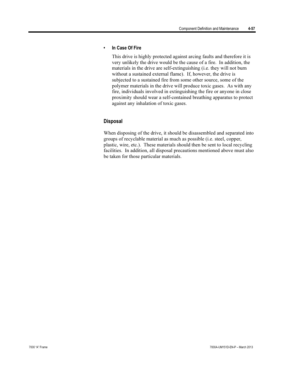 Rockwell Automation 7000A PowerFlex Medium Voltage AC Drive (A Frame) - ForGe Control (PanelView 550) User Manual | Page 183 / 222