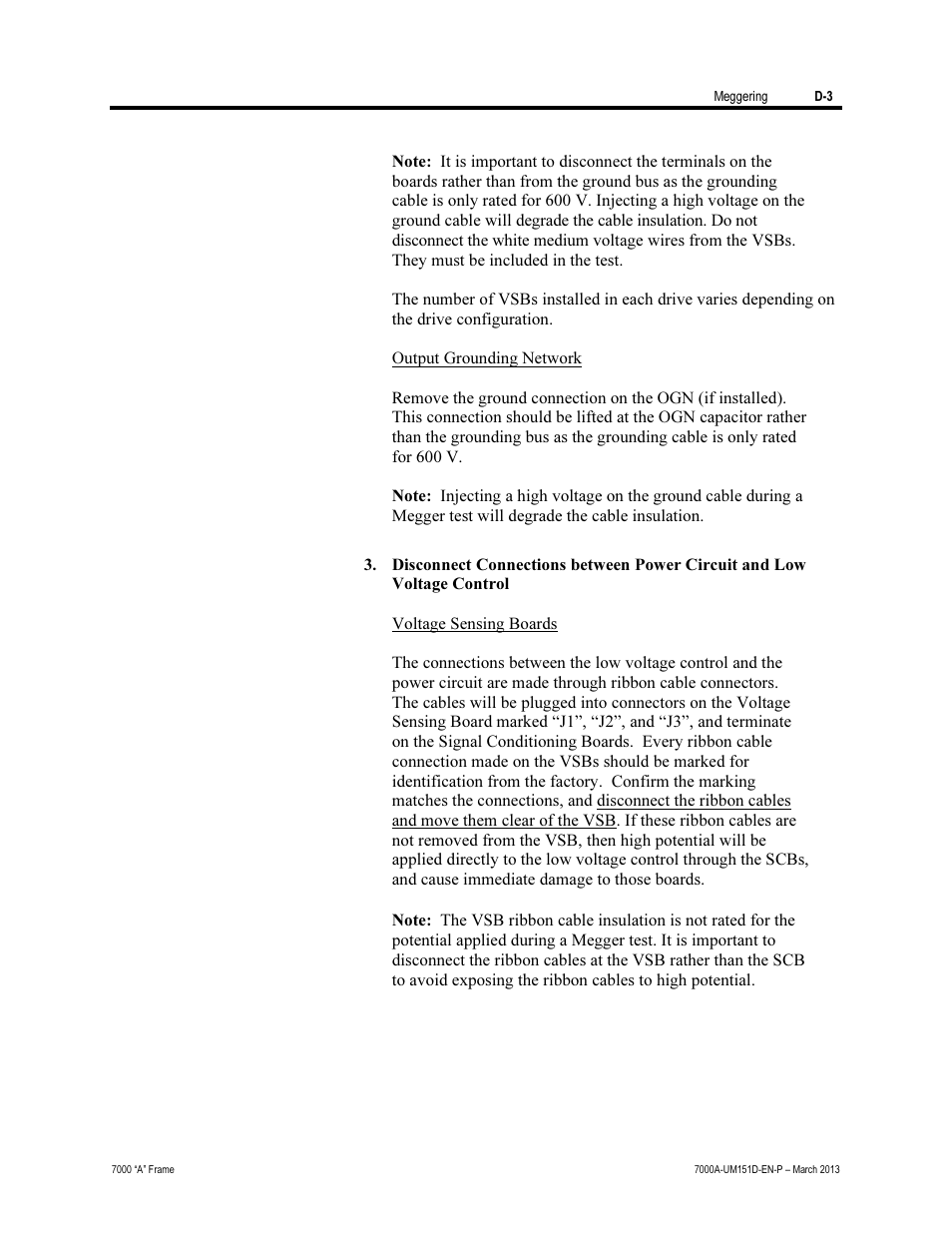 Rockwell Automation 7000A PowerFlex Medium Voltage AC Drive (A Frame) - ForGe Control (PanelView 550) User Manual | Page 197 / 222