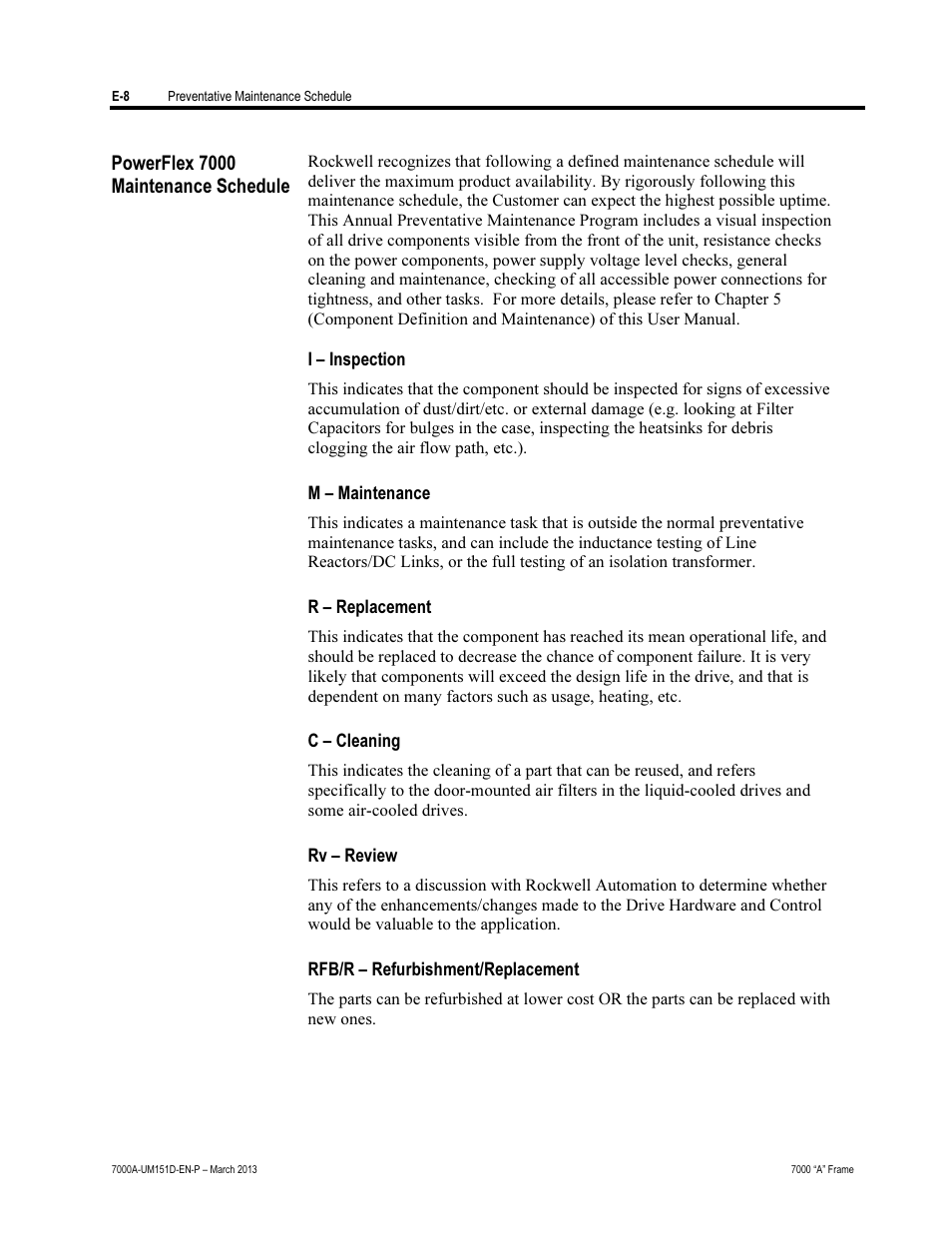 Rockwell Automation 7000A PowerFlex Medium Voltage AC Drive (A Frame) - ForGe Control (PanelView 550) User Manual | Page 208 / 222