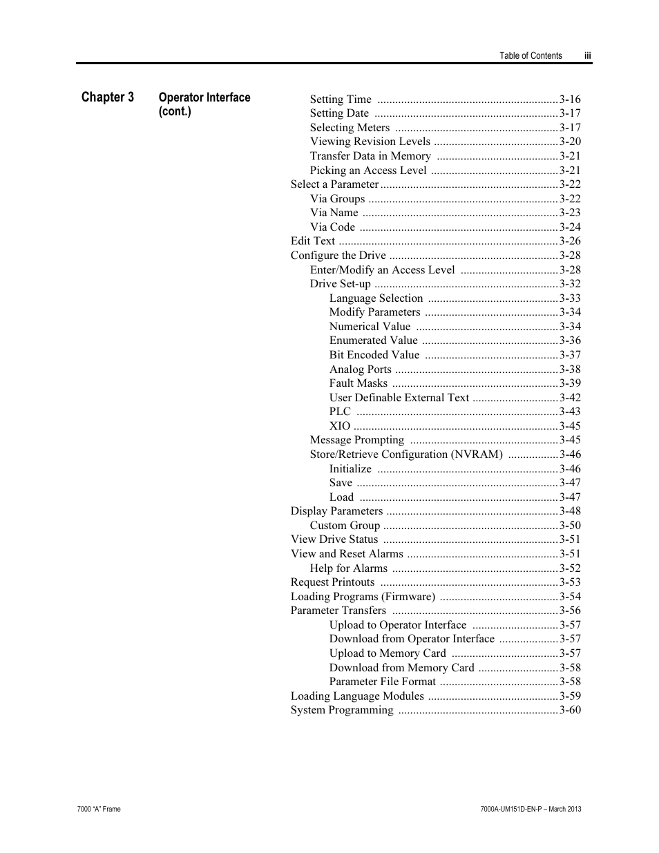 Rockwell Automation 7000A PowerFlex Medium Voltage AC Drive (A Frame) - ForGe Control (PanelView 550) User Manual | Page 5 / 222