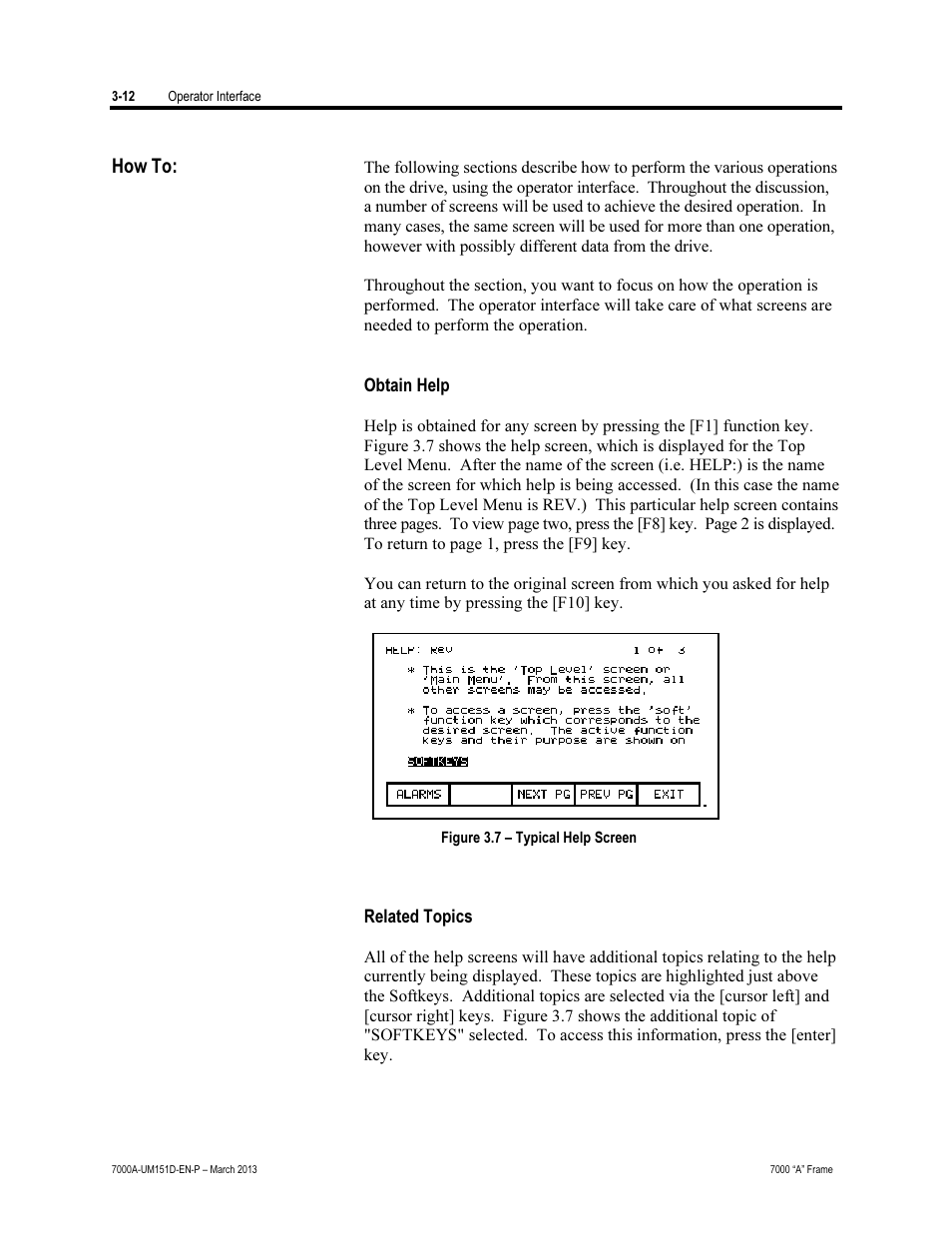 How to | Rockwell Automation 7000A PowerFlex Medium Voltage AC Drive (A Frame) - ForGe Control (PanelView 550) User Manual | Page 72 / 222