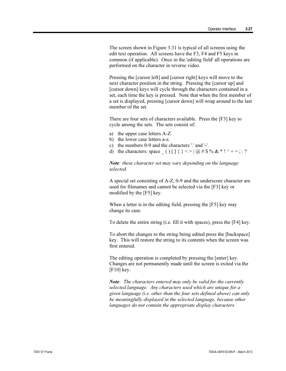 Rockwell Automation 7000A PowerFlex Medium Voltage AC Drive (A Frame) - ForGe Control (PanelView 550) User Manual | Page 87 / 222