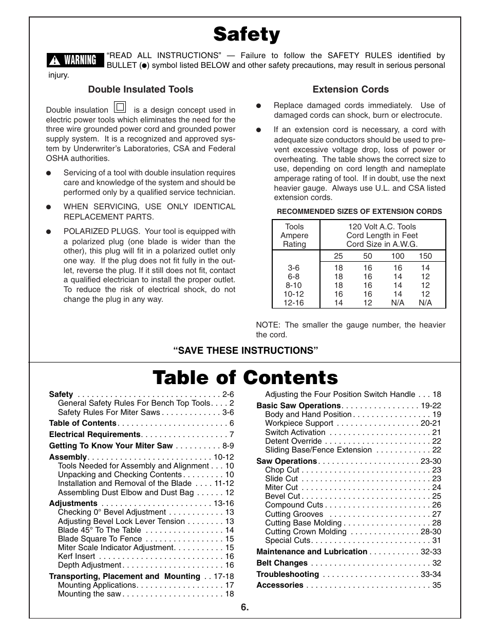 Bosch 4412 User Manual | Page 6 / 104