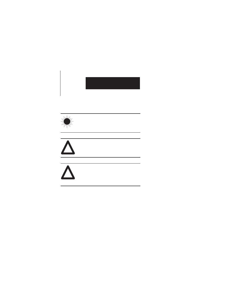Warning and caution symbols, Related publications | Rockwell Automation 2755-G6-D Scanner with RS-232 Option User Manual | Page 10 / 104