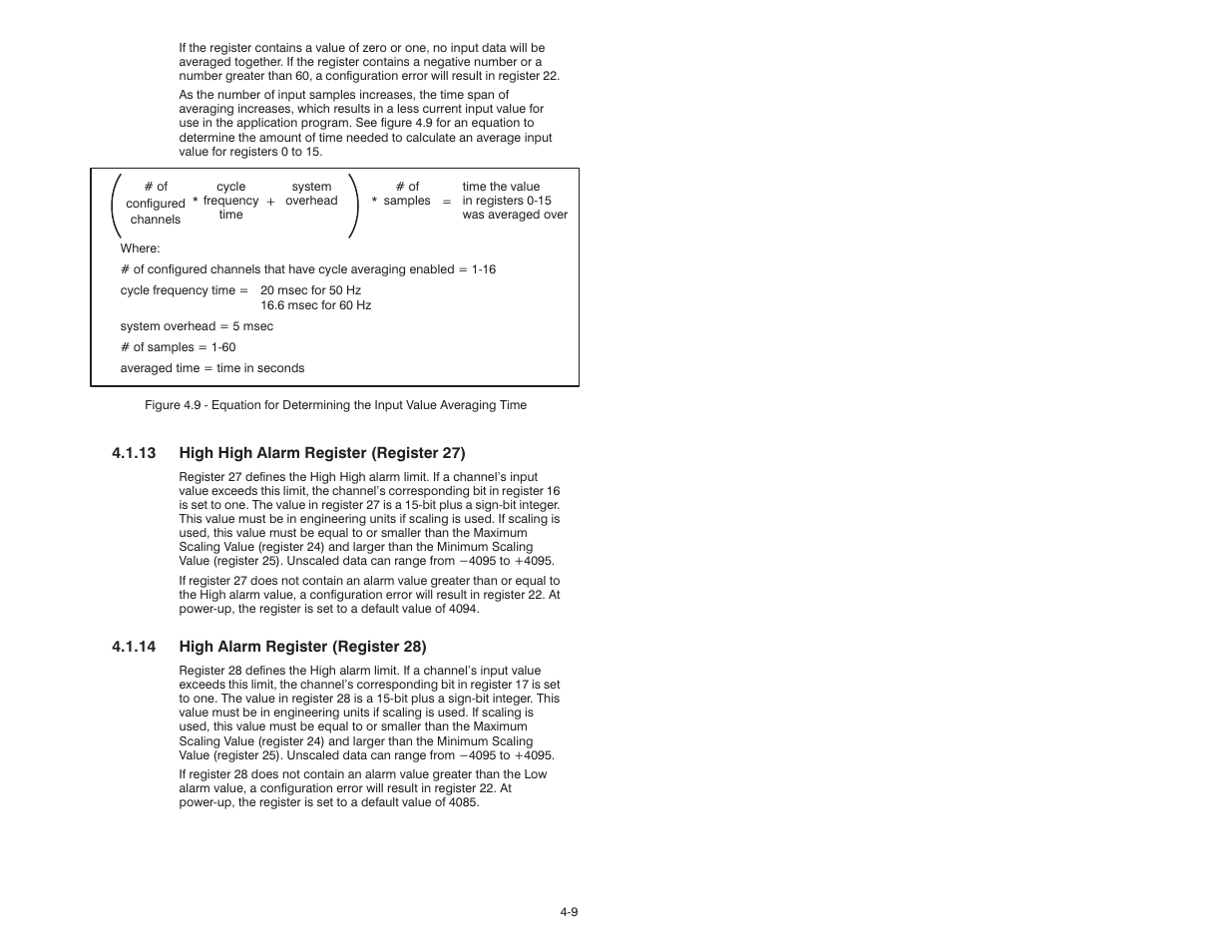 Rockwell Automation 61C542 Voltage Input module User Manual | Page 27 / 68