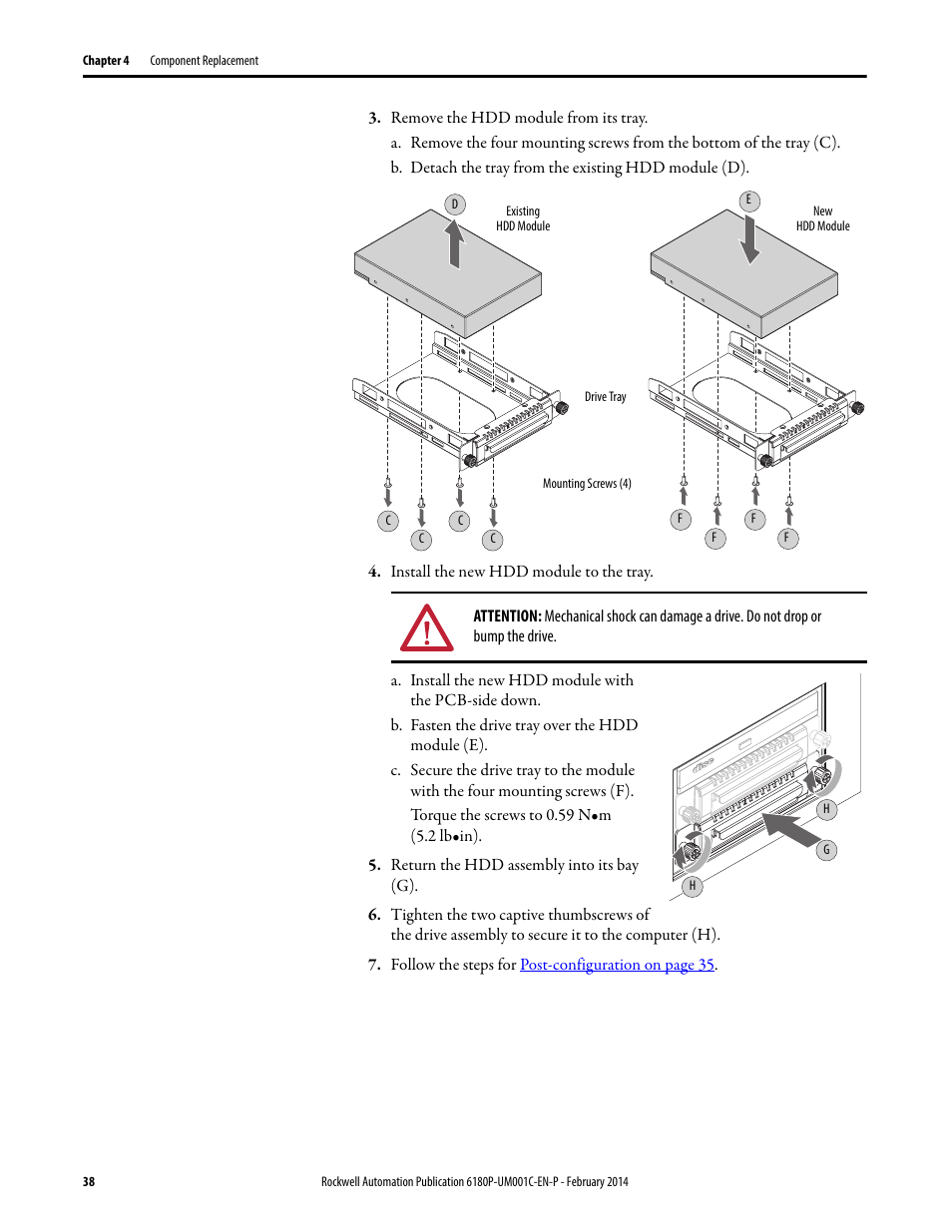 Rockwell Automation 6180P-xxxx Integrated Display Computers with Keypad User Manual User Manual | Page 38 / 68