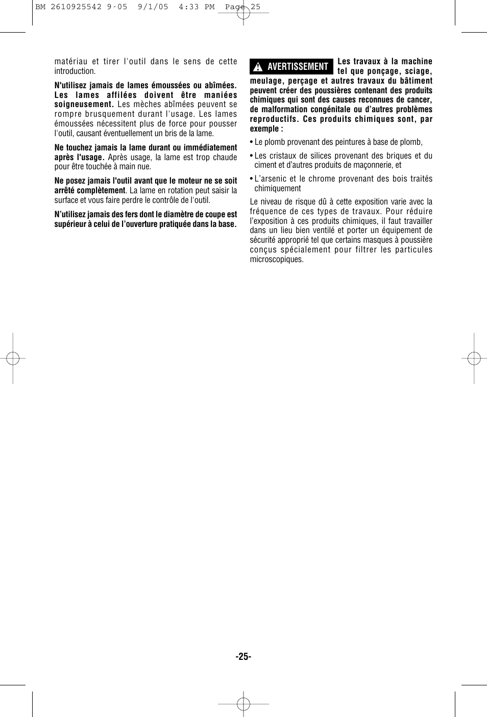 Bosch 1617 User Manual | Page 25 / 68
