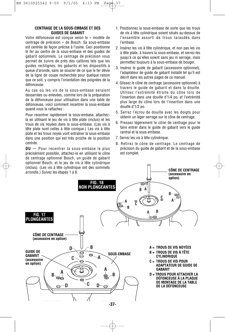 Bosch 1617 User Manual | Page 37 / 68