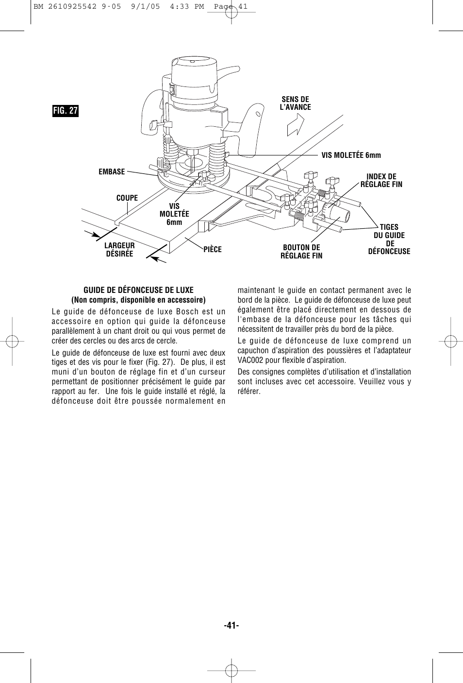 Bosch 1617 User Manual | Page 41 / 68