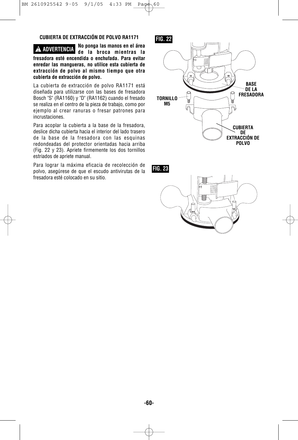 Bosch 1617 User Manual | Page 60 / 68