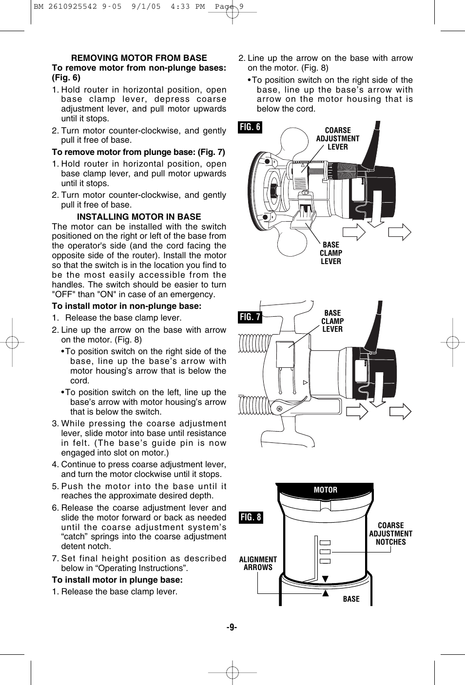 Bosch 1617 User Manual | Page 9 / 68